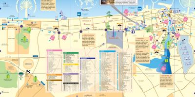 დუბაიში Jumeirah რუკა