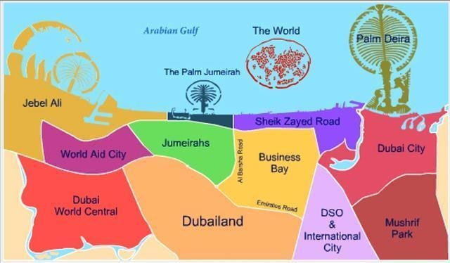 რუკა Dubailand