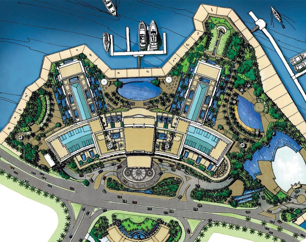 რუკა Palazzo Versace დუბაიში