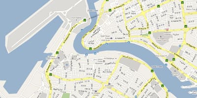 რუკა Bur Dubai