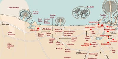 რუკა Jebel Ali